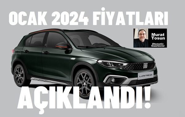 Fiat Egea Cross Fiyat Listesi 2024