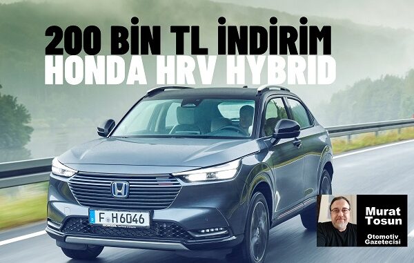 Honda HRV Fiyat Listesi Ocak 2024.