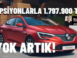 Renault Megane Fiyatları Ocak 2023 2024