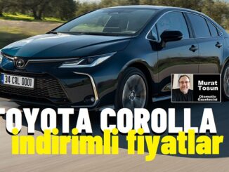 Toyota Corolla Sedan Fiyatlar Şubat 2024