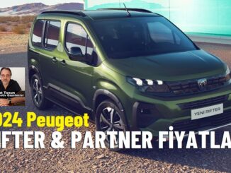 Peugeot Rifter Partner Fiyat Listesi 2024.