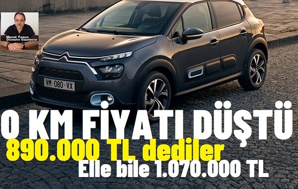 Citroen Fiyat Listesi 2024.