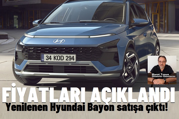Yeni Hyundai Bayon Fiyatlar.