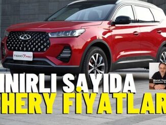 Chery Fiyatları Ağustos 2024.