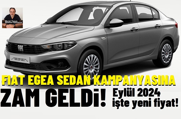 Fiat Egea Fiyatlar Eylül.