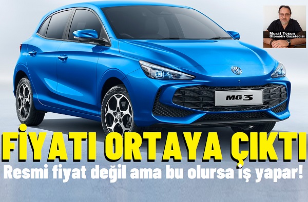 MG3 Fiyat Listesi 2024.