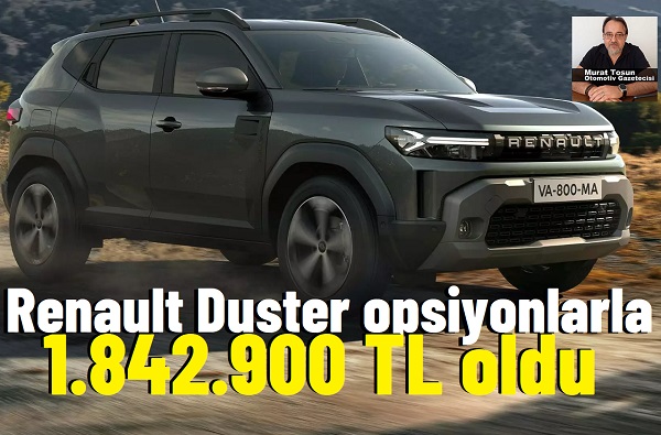 Renault Duster Eylül 2024.