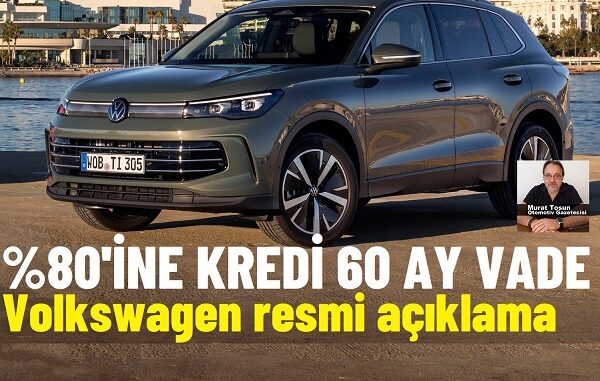 Volkswagen VDF Kredi Kampanyası.