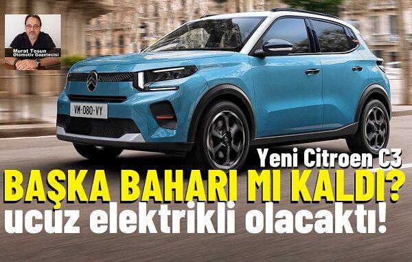 Yeni Citroen C3 Fiyat Listesi