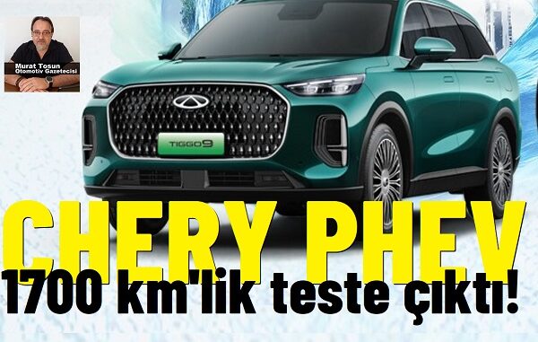 Chery PHEV Model Testi