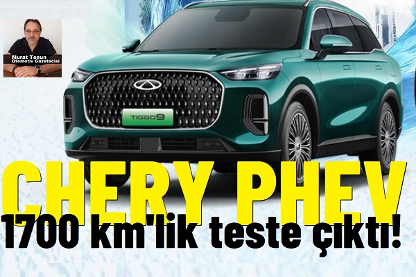 Chery PHEV Model Testi