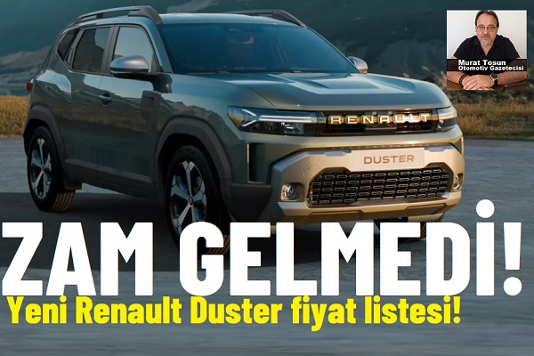 Renault Duster Ekim 2024